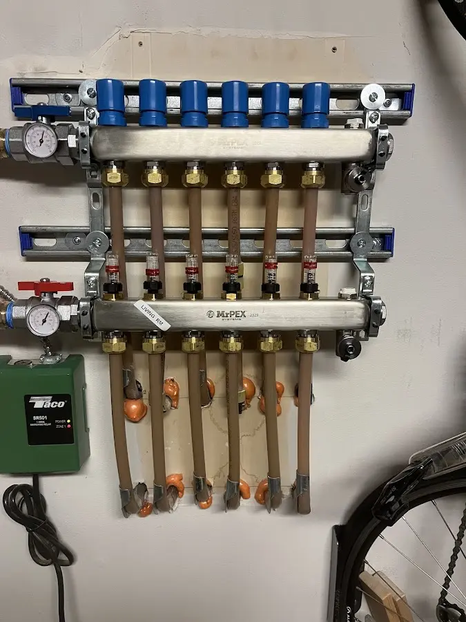 Plumber performing Leak Detection at a residential property in Mount Pleasant